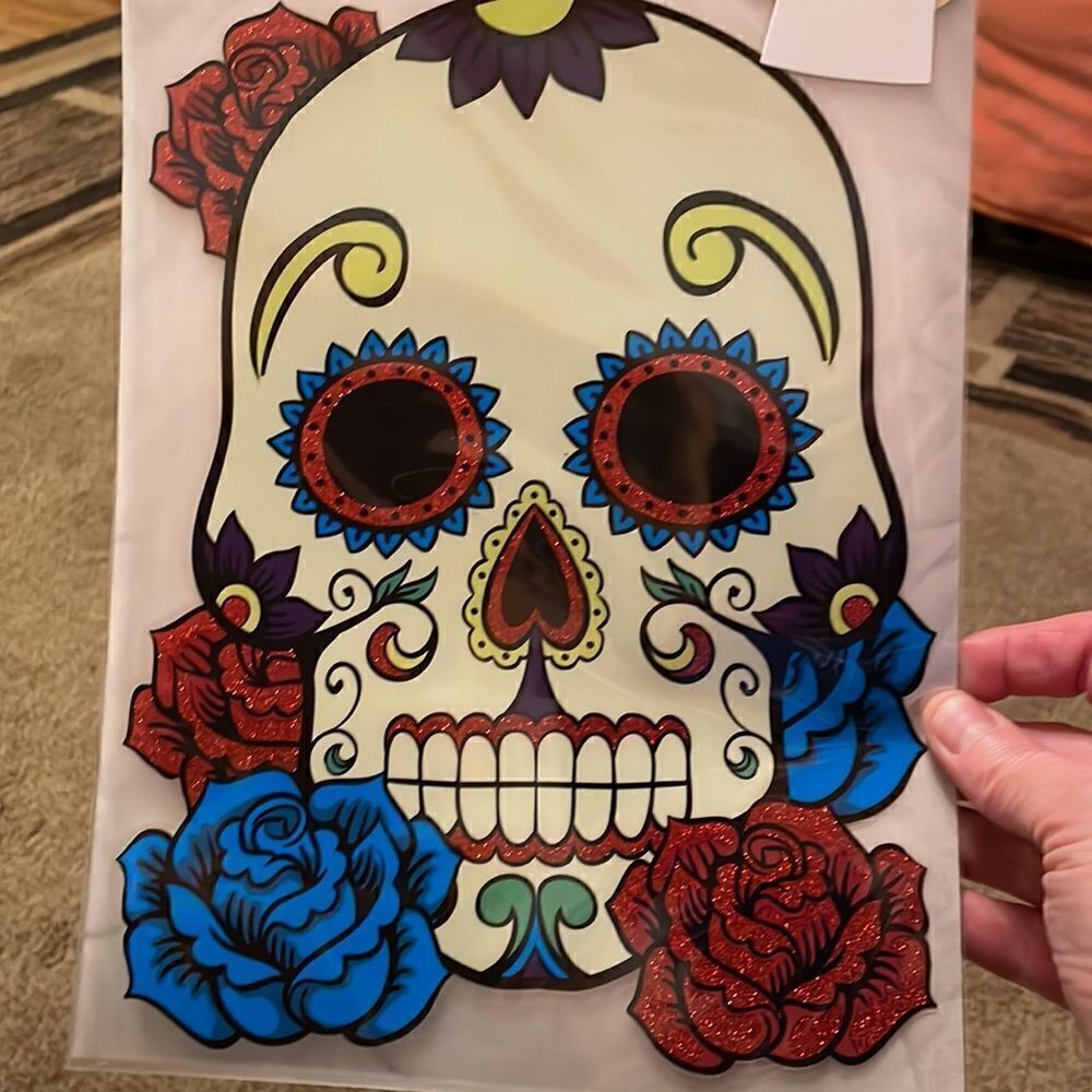 Iron On Sugar Skulls